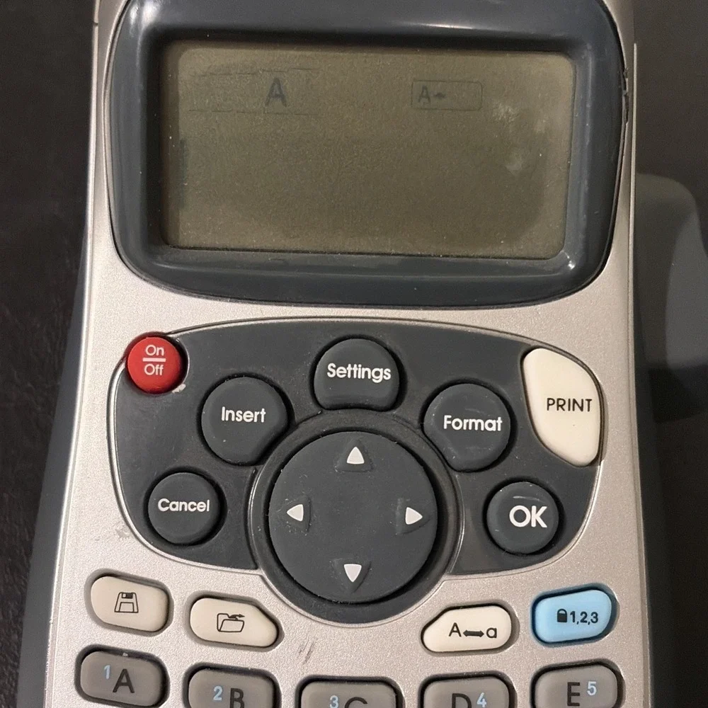 Dymo LetraTag LT100H Handheld Portable Label Maker Works Tested
